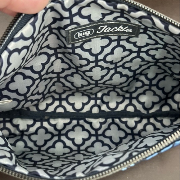 Lug Tackle Cosmetic Bag Striped EUC - Picture 6 of 7